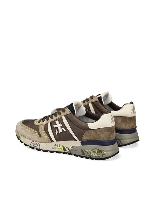 Sneakers in camoscio tessuto ed ecopelle PREMIATA | LANDER VAR7704